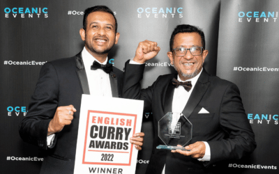 Miftaur Rahman Choudhury from Lalbagh Restaurant wins Lifetime Achievement Award at 11 th English Curry Awards 2022