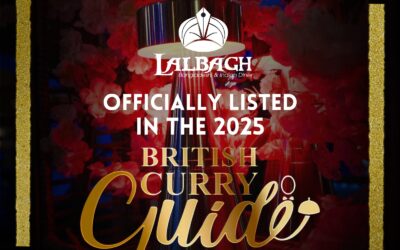 Lalbagh Indian Restaurant & Diner officially listed in the prestigious British Curry Guide 2025!