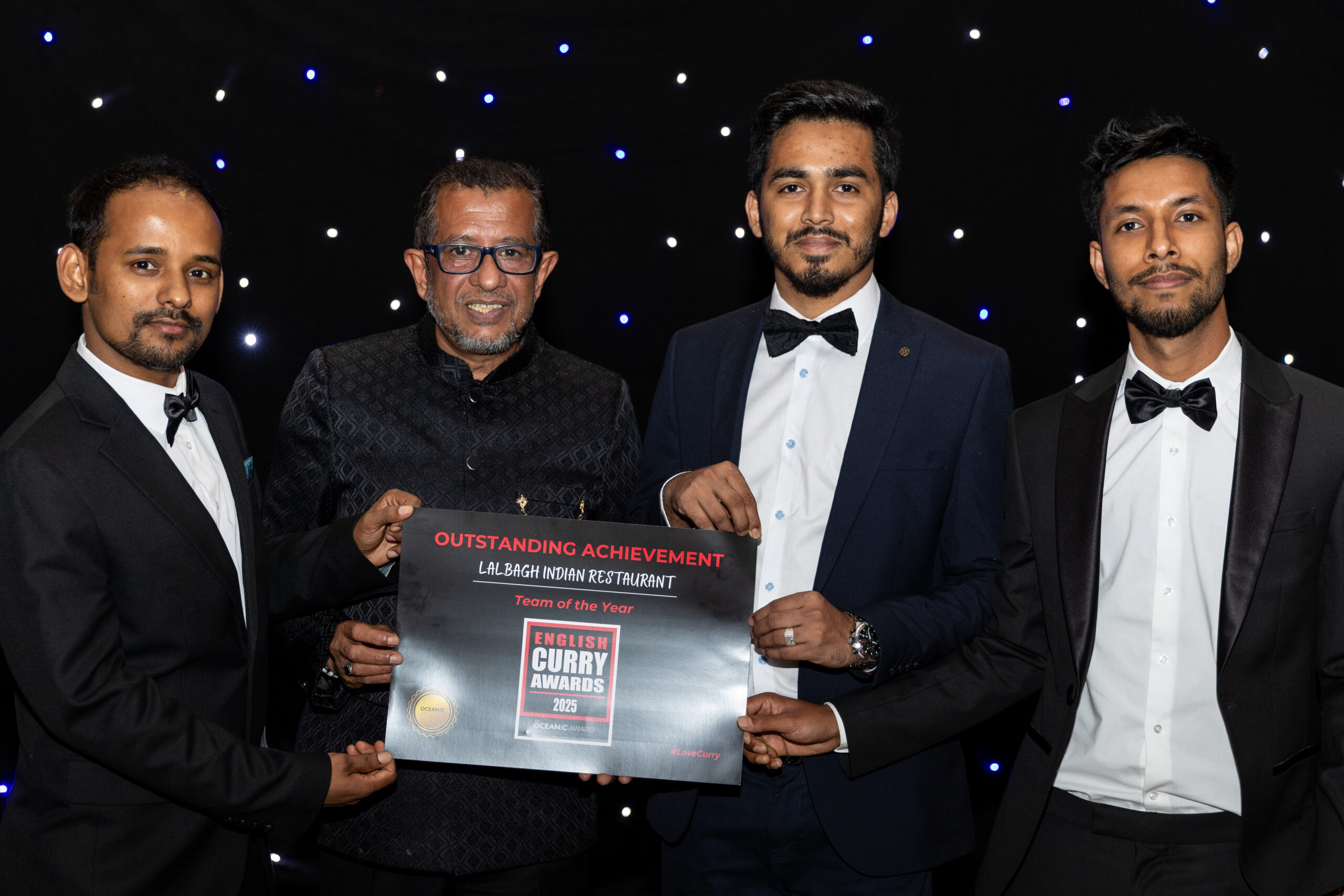 Lalbagh Restaurant Crowned Team of the Year at the English Curry Awards 2025